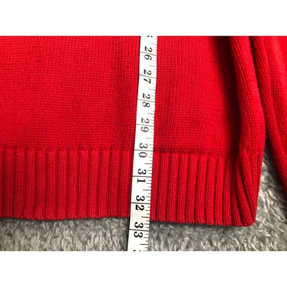 AKOO & CO No.21 Live full Live well embroidered Climber Fox red Men's sweater - Picture 10 of 16